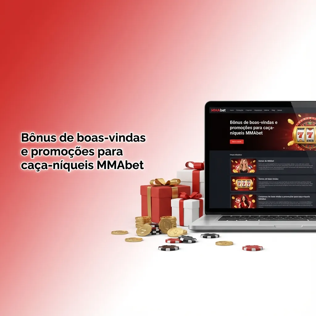 Banner MMAbet anunciando bônus de boas-vindas de até 200% e promoções para caça-níqueis em reais