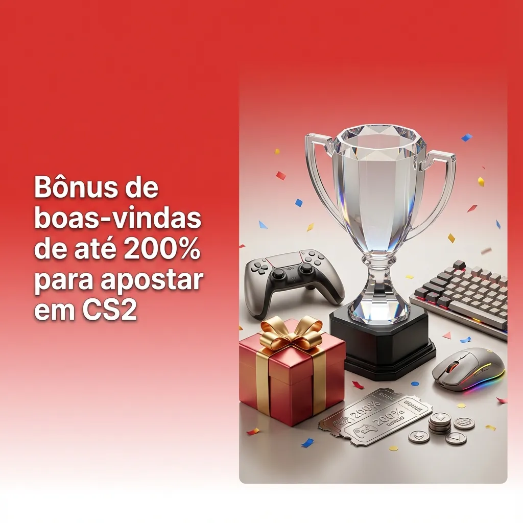 Banner MMAbet anuncia bônus de boas-vindas de até 200% para novas apostas em CS2 e outros esportes
