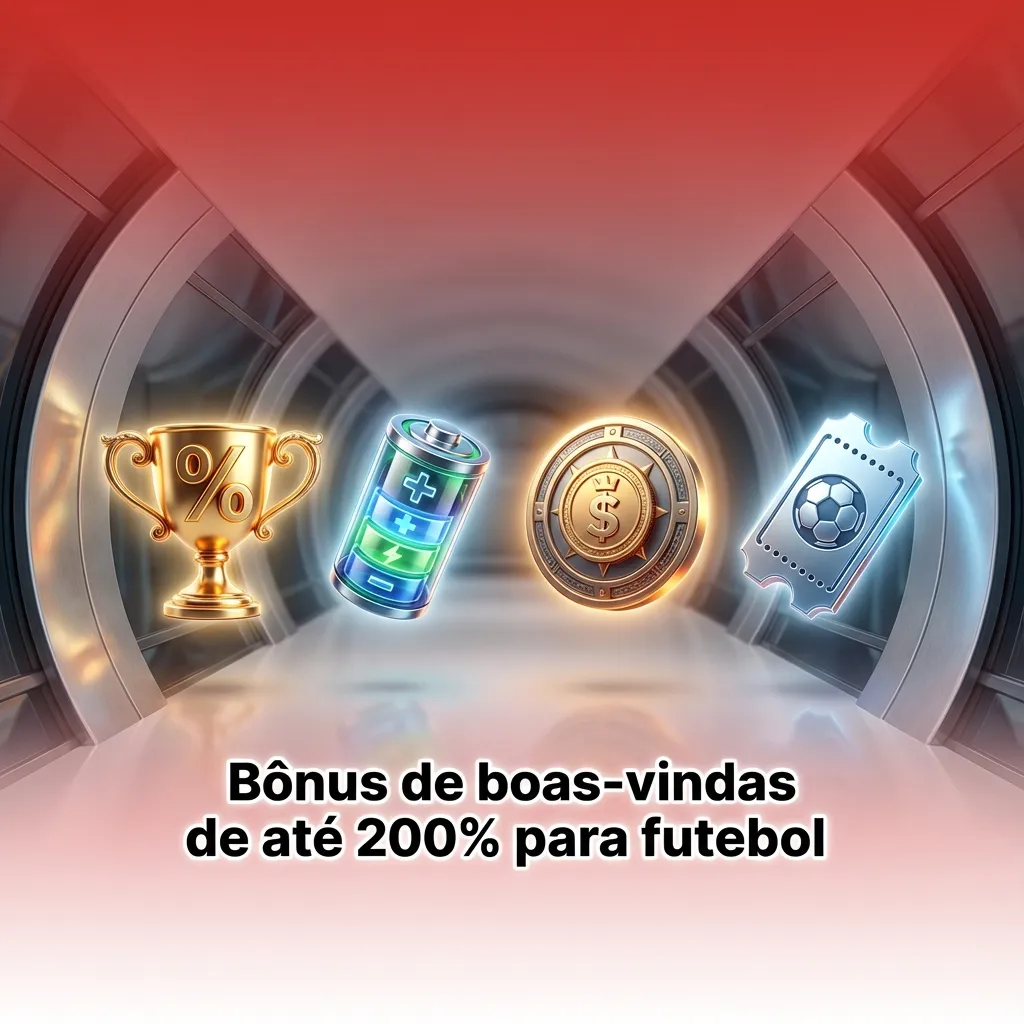Banner de bônus 200% para apostas em futebol, com campo de código promocional e ícones de métodos de depósito