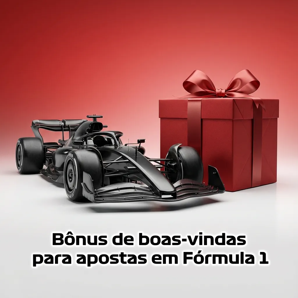 Banner de bônus de boas-vindas da MMAbet para novos usuários apostarem em corridas de Fórmula 1