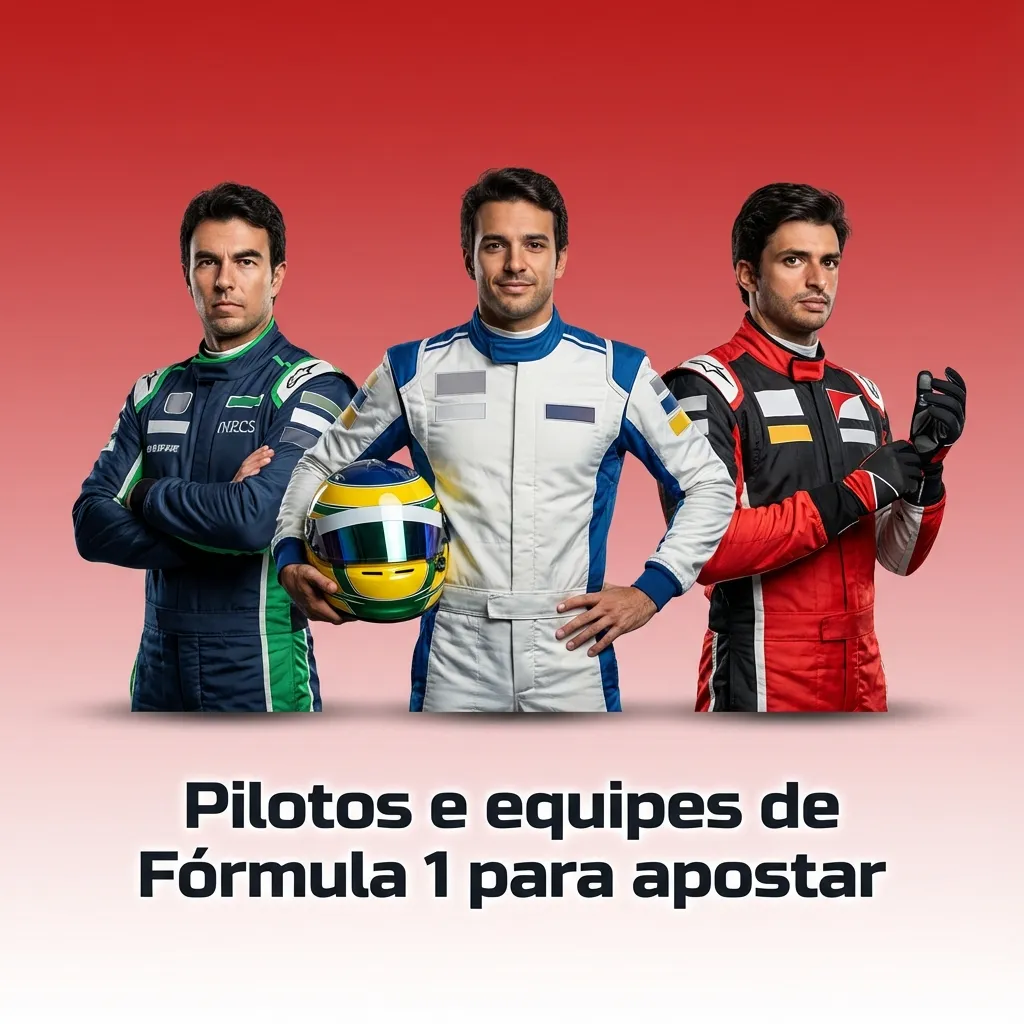 Tabela de pilotos e equipes de F1 2025 com odds ilustrativas para o título de pilotos na MMAbet