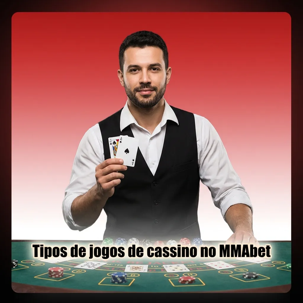 Banner do cassino MMAbet exibindo slots, crash games, jogos de mesa, cartas, raspadinhas e jackpots na tela de celular