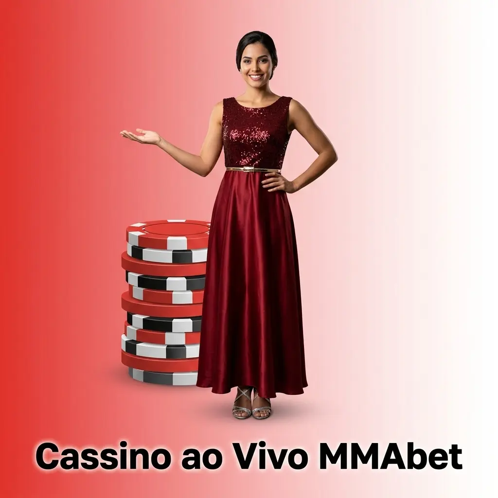 Cassino ao vivo MMAbet com dealers profissionais, mesas em português e transmissão em vídeo HD para blackjack, roleta e bacará