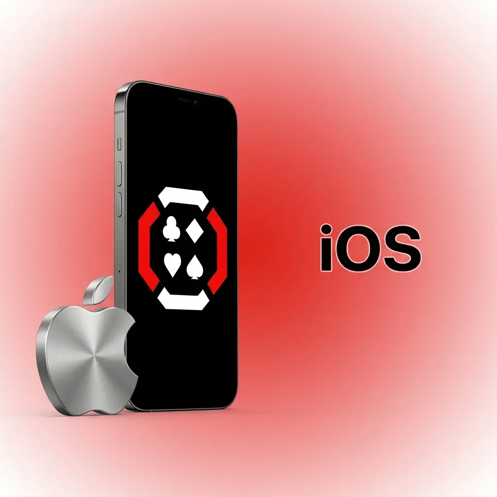 Ícone do aplicativo iOS MMAbet indicando acesso via Safari e atalho na tela de início do iPhone