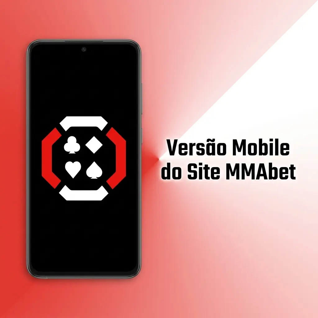 Versão mobile do site MMAbet acessível pelo navegador, com interface adaptável e apostas via PIX em qualquer smartphone